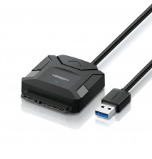 Переходник-адаптер | USB 3.0 на SATA 2.5"/3.5" (HDD/SSD) | UGREEN CR108